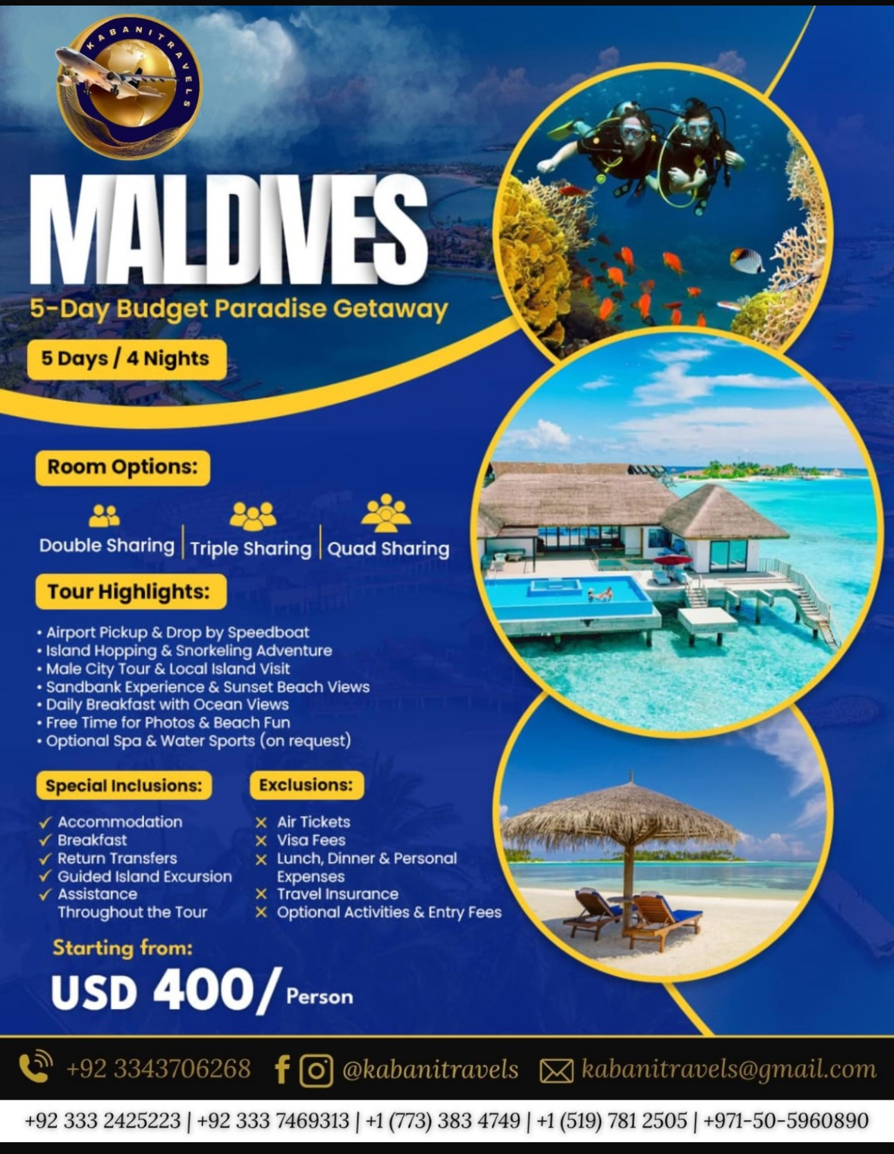 Maldives Budget Getaway