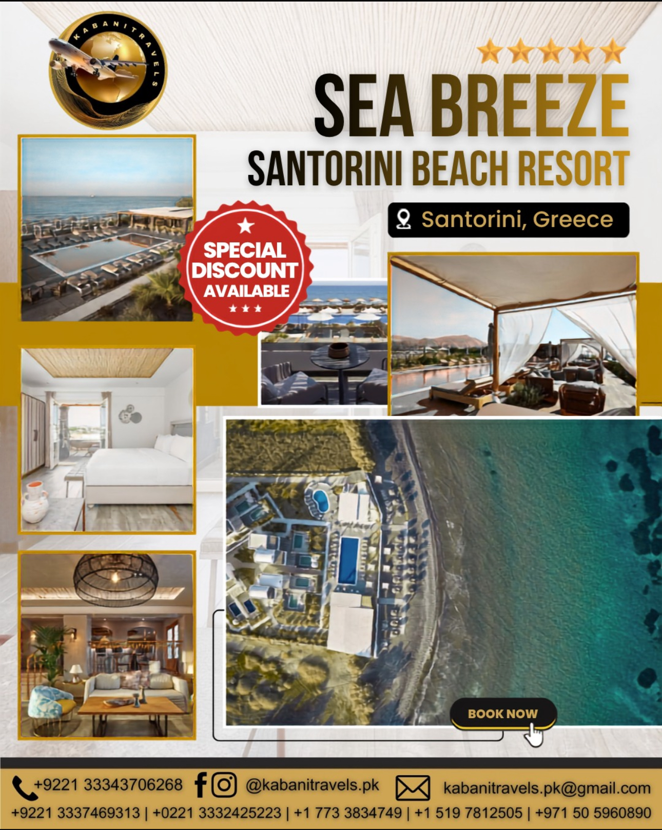 Sea Breeze Santorini Beach Resort