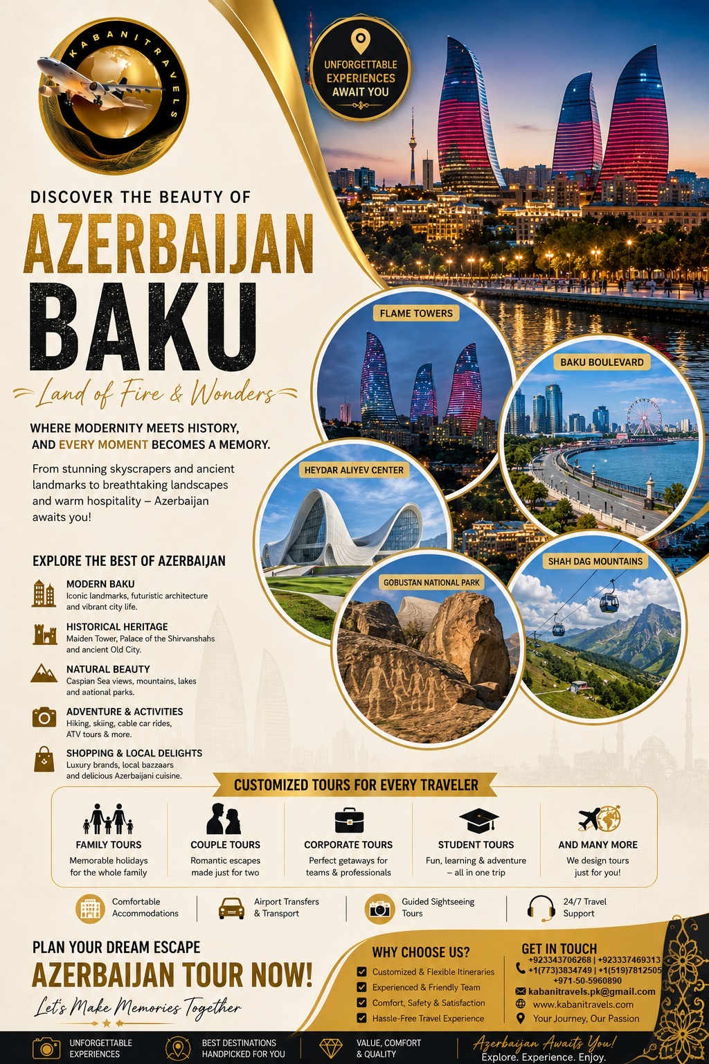 Discover Azerbaijan & Baku